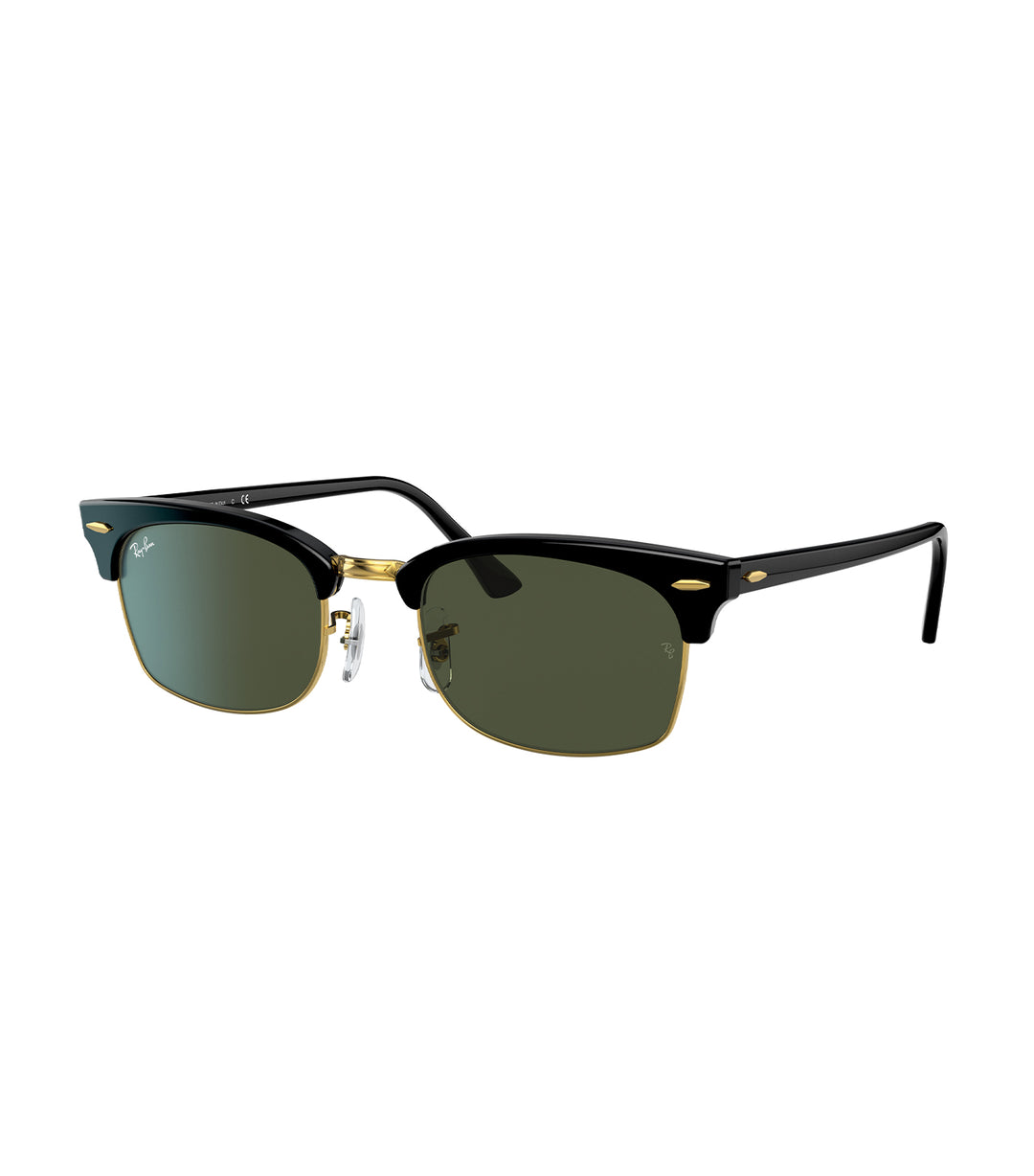 Clubmaster Square RB3916F/1303/31 Black/Green